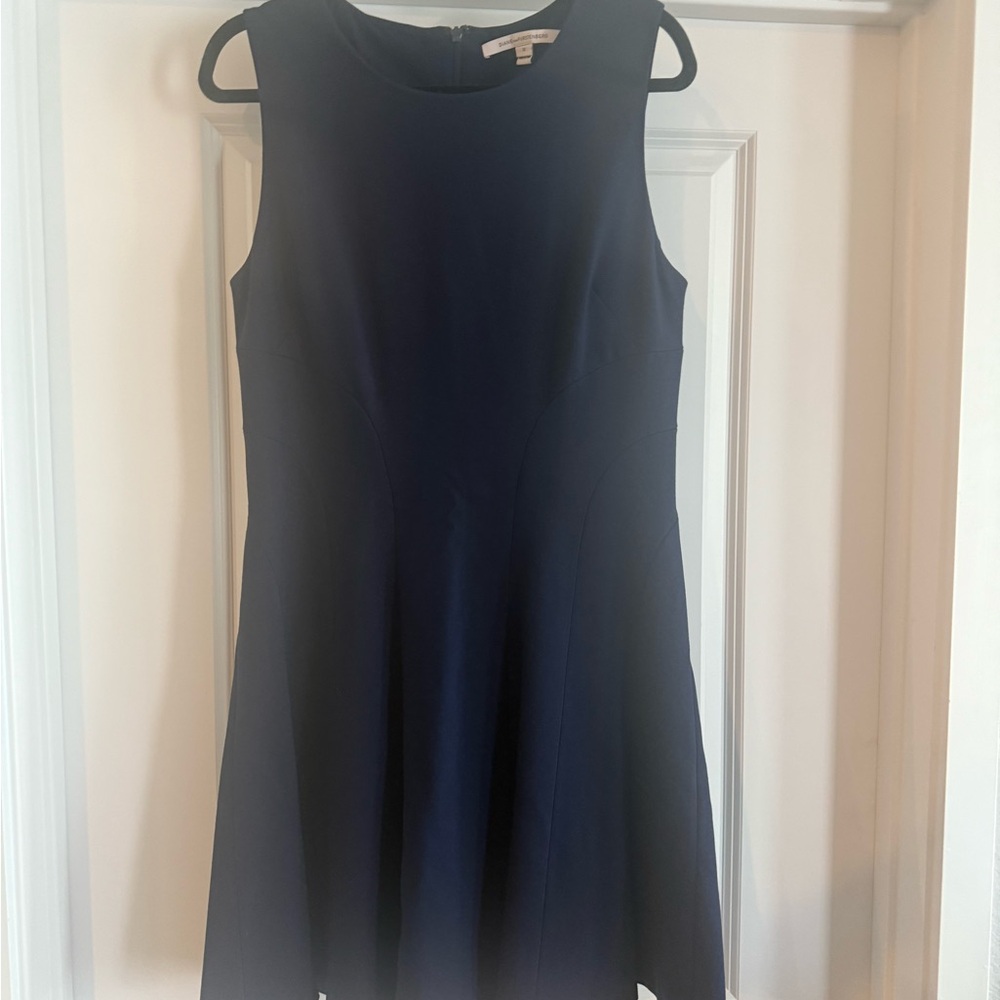 Diane Von Furstenberg Navy Blue Dress